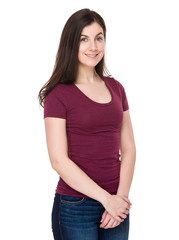 Obraz premium Caucasian woman