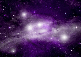 galaxy in a free space