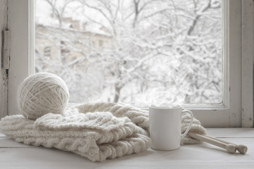 Cozy winter still life - 94991186