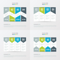 design banner template   green, blue, gray color