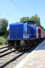 Fototapeta premium Alte Diesellokomotive