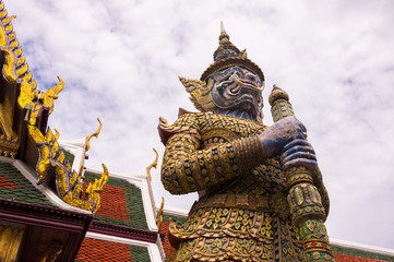 Fototapeta na wymiar Thai temple,Buddha statue