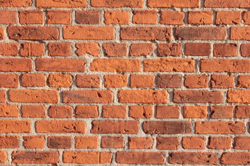 Steinmauer Mauer Backstein Rot Alt 