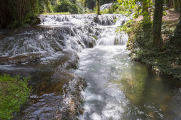 Cascada en el Monasterio de Piedra, Zaragoza (España)