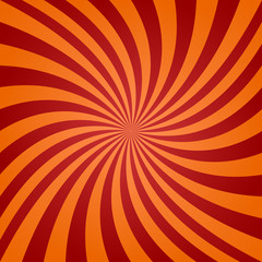Red orange twisted background 