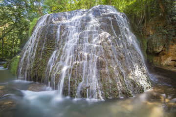 Waterfall at the "Monasterio de Piedra" Natural Park, Zaragoza (Spain)