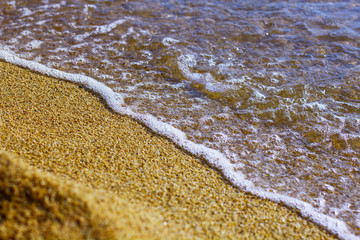Sand Beach and Summer Sea