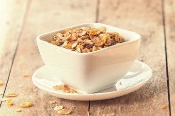 Homemade granola