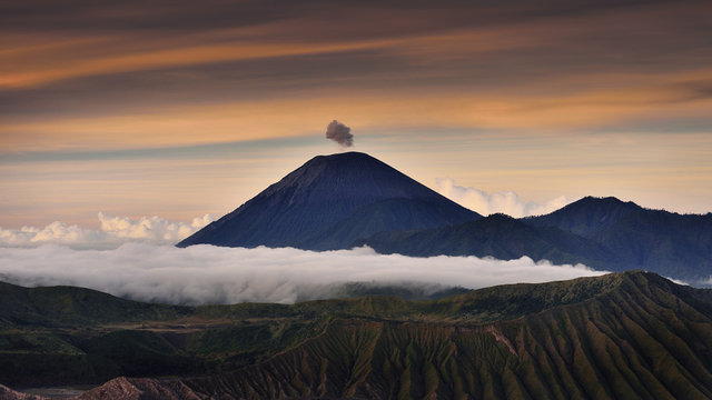 Mount bromo in the morning, East Java, Indonesia