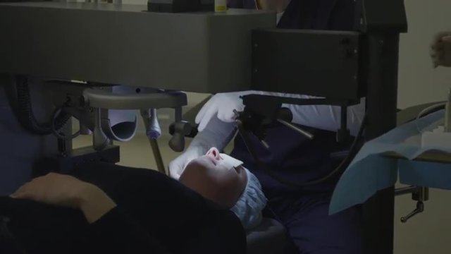 Laser eye surgery