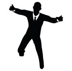 businessman silhouette