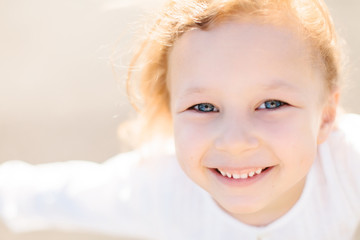 Smiling little girl