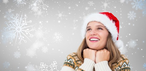 Composite image of smiling  hipster 