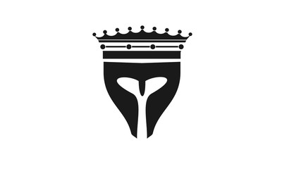 vector Golden Royal crown, a symbol of power and crowns / caps king / hat monarch