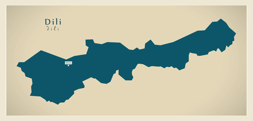 Modern Map - Dili TL