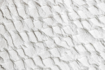 漆喰の模様 Design of the white plaster