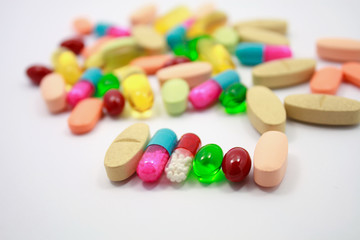 pills and capsules