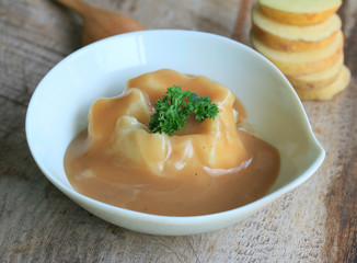 mashed potatoes with fresh