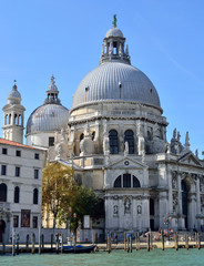 Obraz premium Cathedral of Santa Maria della Salute in Venice