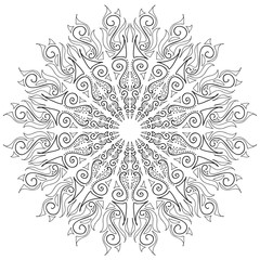 Mandala répétition