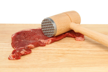 Steak and tenderiser