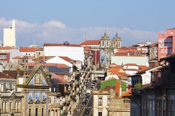 Fototapeta na wymiar the streets of Porto, Portugal