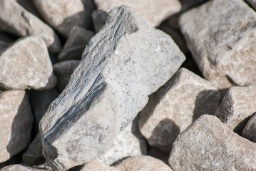 Stone on the mountain