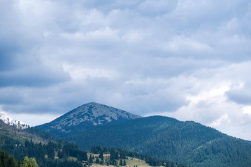 Fototapeta premium View in the Carpathians, Ukraine