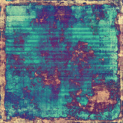 Vintage texture. With different color patterns: brown; purple (violet); blue; cyan
