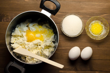 Приготовление сырников