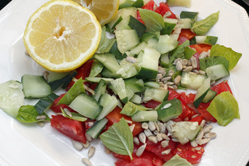Ingredients for a Quinoa Recipe
