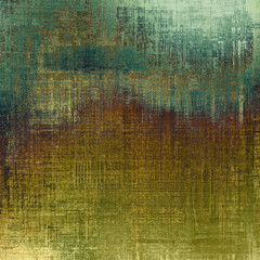 Grunge background with space for text or image. With different color patterns: yellow (beige); brown; green; blue