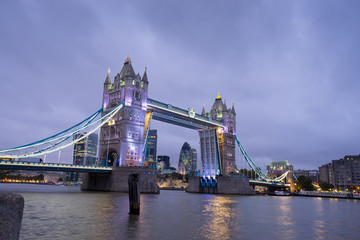 Fototapeta na wymiar Tower Bridge, London, England, UK