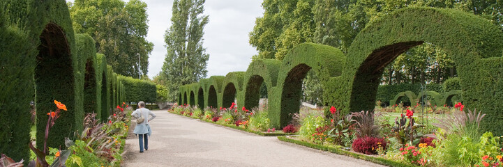 Promenade dans les allées