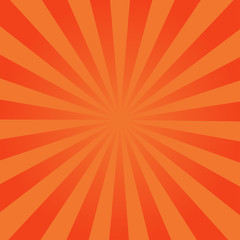 Ray retro background orange colored stylish illustration