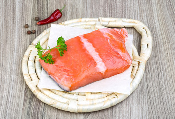 Salmon fillet