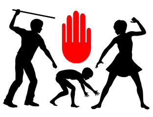 Ban Spanking Children. Physical violence against kids must stop
