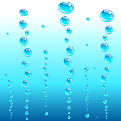 Water and bubbles