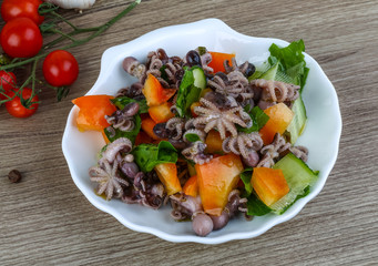 Octopus salad