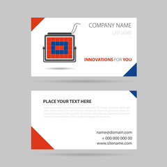 business card - LED spotlight