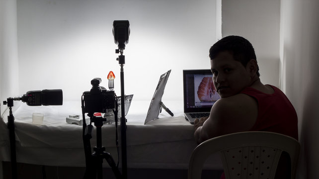 Foto estudio, fotograf&iacute;a de Productos, set