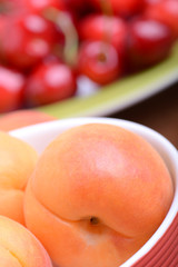 Summer Fruits, cherries, apricots