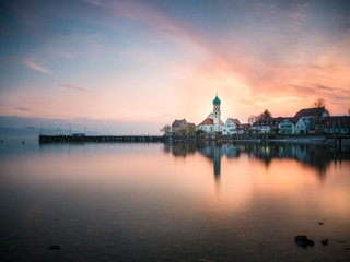 Fototapeta premium Wasserburg am Bodensee