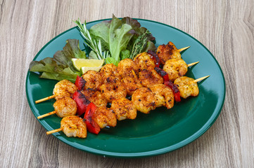 Prawn skewer