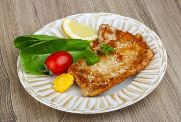 Pork schnitzel