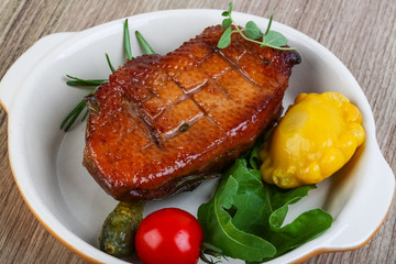 Roasted duck breast