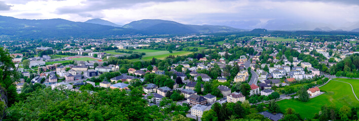 Fototapeta na wymiar Salzburg mountain landscape, Salzburg, Upper Austria.