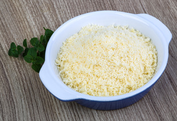 Shredded parmesan