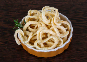 Fried onion rings