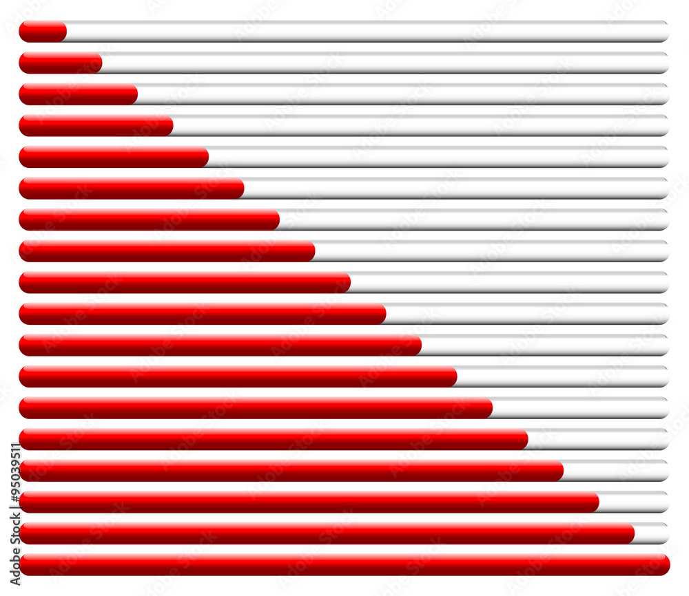 Poster horizontal progress, loading bars. steps, phases, progression.